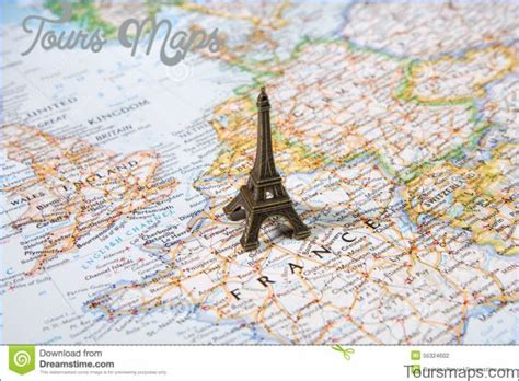 Paris Eiffel Tower Map