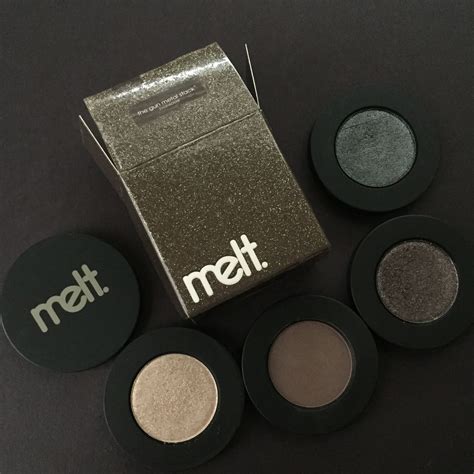 Melt Cosmetics Gun Metal Eyeshadow Stack Gerard Cosmetics Double Shot