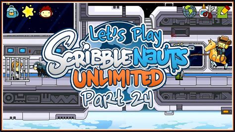 Lets Play Scribblenauts Unlimited Part 24 Little Off The Top Youtube