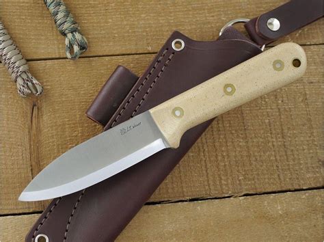 Lt Wright Knives Genesis Scandi Grind Fixed Blade Bushcraft Knife W