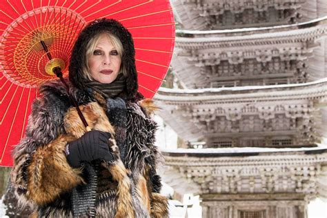 Joanna Lumleys Japan Itv The Absolutely Fabulous Star Travels From