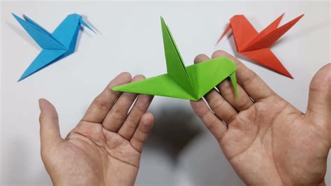 Easy Origami Bird Simple Origami Birds For Kids Paper Craft