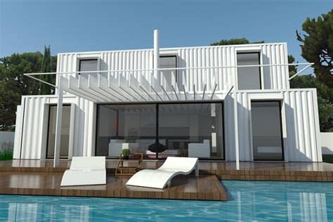 Casas contenedor modulares 100% personalizadas. Os mostramos otro ejemplo de proyecto de casa contenedor ...