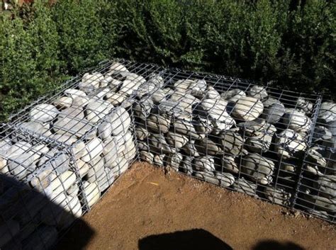 Gabions are modules with a round or rectangular shape & we make them in different sizes:●we pack/fill gabion baskets with quarry or river stone or any type of stone.●the baskets are aligned with a grid network to make. Gabion Cage - DIY Flat Pack - 1000x500x300mm | Moodie ...