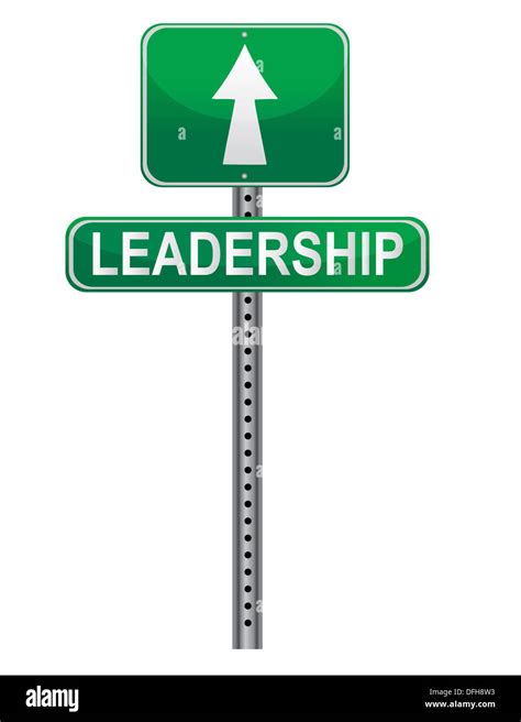 Leadership Street Sign Stock Photo Alamy