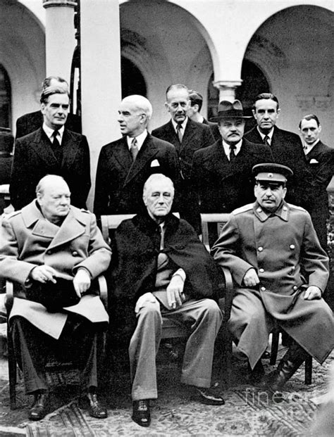 Yalta Conference 1945 Photograph By Granger