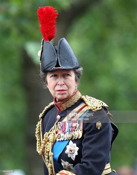 Anne Princess Royal Atttends The Trooping The Colour This Year