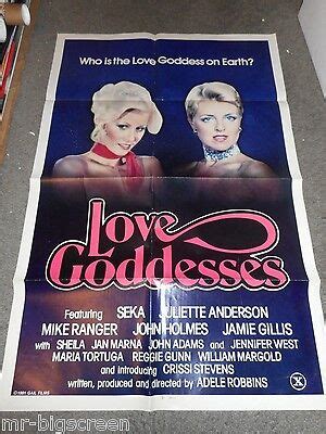 Love Goddesses Original Folded U S Poster Seka John Holmes