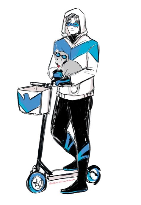 💙🐶 🛴 I Finally Have Some Time To Draw Again All I Need Is One Dream