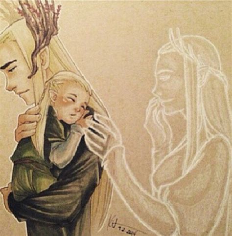 Thranduil Baby Legolas And The Spirit Of A Wife And Mother I Named