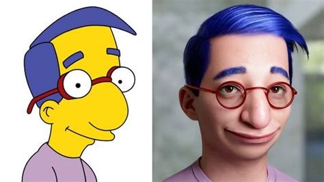Artist Recreates Simpsons Characters As Real People