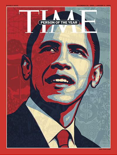 Time Magazine Cover Person Of The Year Barack Obama Dec 29 2008