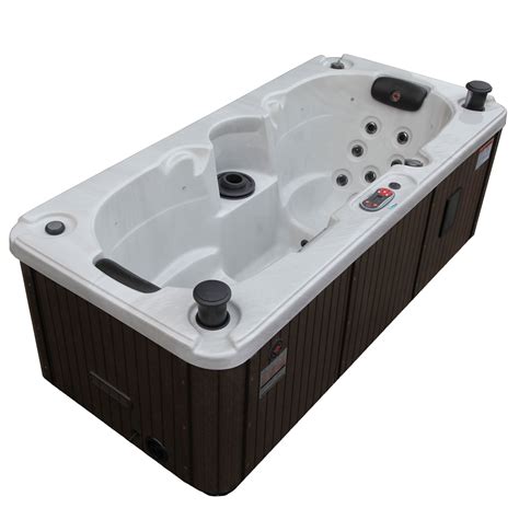 Canadian Spa Co 2 Person 17 Jet Yukon Plug And Play Spa With Waterfall