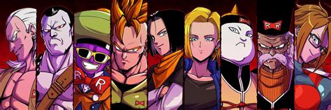 All Androids Dbz