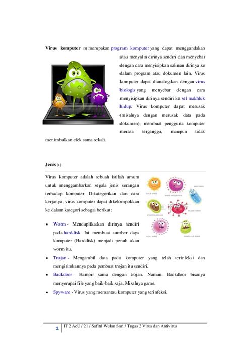 Program yg mengandakan diri sendri adalah / pengantar teknologi informasi keamanan komputer e. Program Yg Mengandakan Diri Sendri Adalah - Sebutkan ...