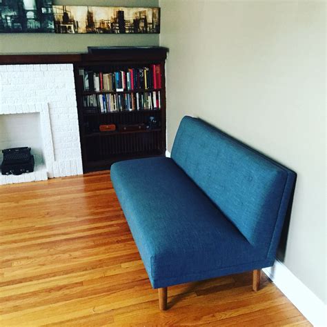 With other couches, we have seen noticeable wear on the back in addition to high quality and modern design, west elm is known for being in the higher price category. West Elm Linen Armless Couch Location = Livingroom ...