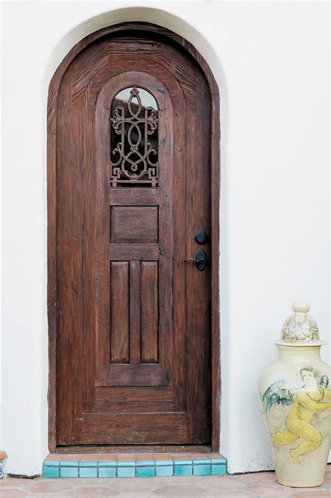 Spanish Style Door With Grillwork La Puerta Originals