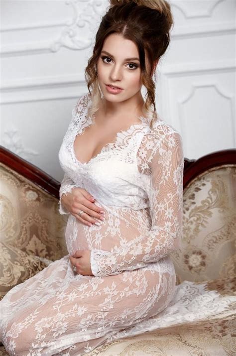 Long Sleeve Lace Maternity Dress Multiple Colors Available LAST