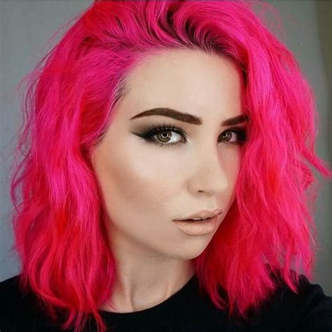 Overtone Extreme Pink Vivid Hair Color Hot Pink Hair Neon Hair