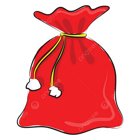 Santa Claus Clipart Hd Png Image Of Bag Of Santa Claus Vector Or Color
