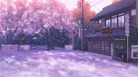 Anime Cherry Blossom Tree White Background Aesthetic Anime Cherry