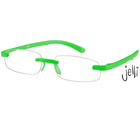 Jelli Neon Green Reading Glasses Tiger Specs