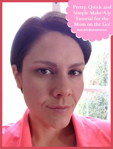 [video] pretty quick and simple make up tutorial for the mom on the go natalie hixson