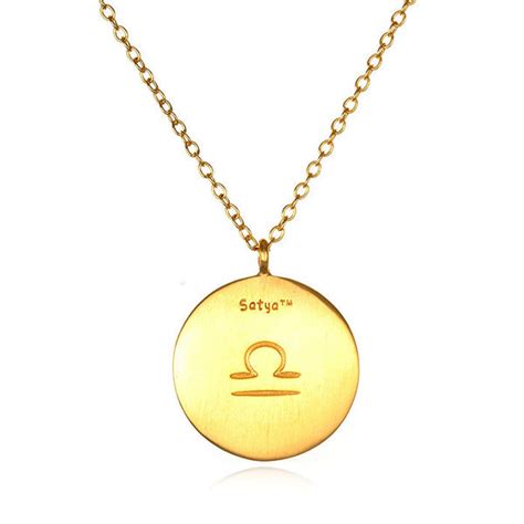 Zodiac Libra Pink Tourmaline Birthstone Necklace Sheva Jewelry