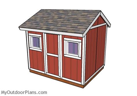 8x10 Shed Plans Myoutdoorplans Free Woodworking Plans And Projects