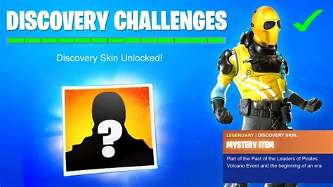 Discovery Skin Revealed Discovery Challenges Reward Unlocked Secret Skin Season 8 Fortnite