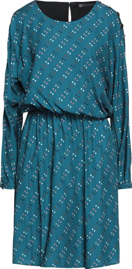 Kitana Short Dress Deep Jade Shopstyle