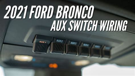 Bronco Upfitter Switches Wiring Diagram