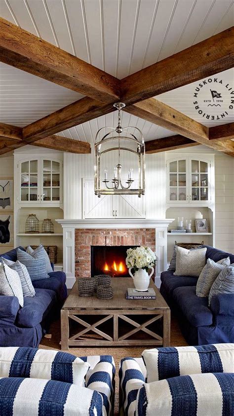 Luxury Home Design Hamptons Style LUXURY COM Cottage Living Rooms