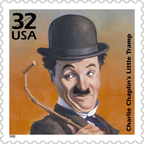Usps Stamps Happy Birthday Charlie Chaplin Born In 1889 The