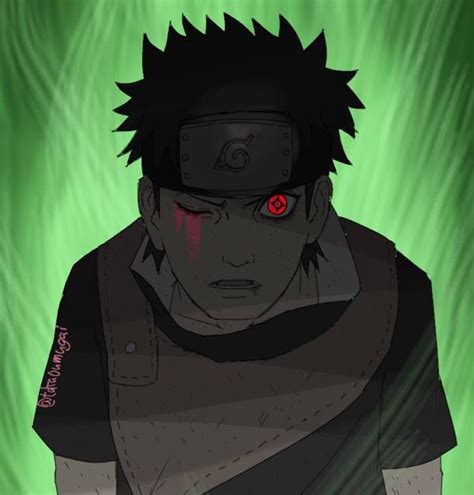 An Anime Character With Red Eyes Wearing A Black Hat And Grey Shirt