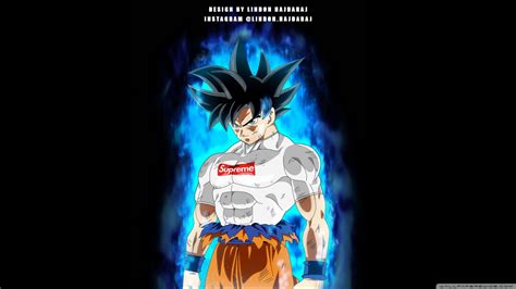 Goku Supreme Transformation Ultra Hd Desktop Background Wallpaper For 4k Uhd Tv