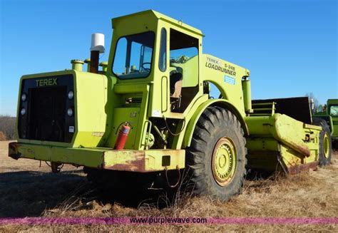 1980 Terex S 24b Scraper No Reserve Auction On Thursday May 15 2014