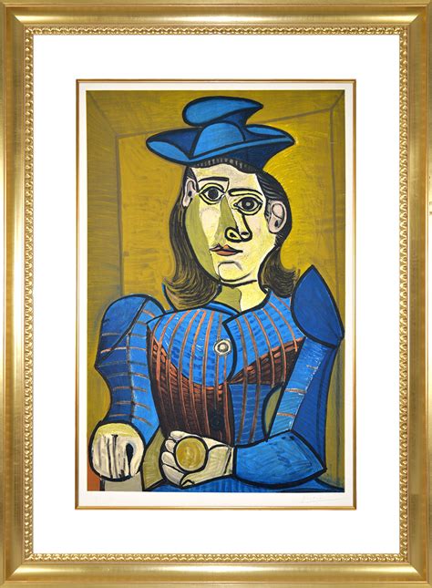 Pablo Picasso Femme Assise Dora Maar 1955 Lithograph S I