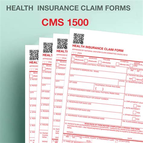 Cms 1500 Paper Claim Forms Fiachra Forms Charting Solutions Ph
