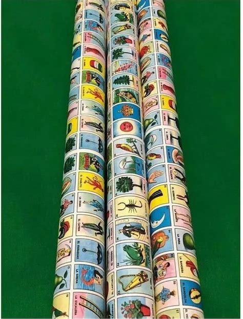 6 X Authentic Mexican Loteria Bingo Chalupa Game Poster Rolls To Make Boards New Toys And Hobbies