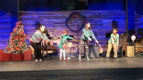 Kids Church Talent Show Christmas Dance Youtube