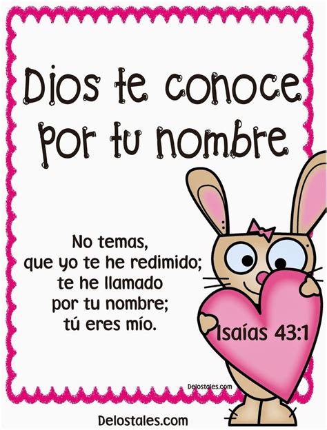 α JESUS NUESTRO SALVADOR Ω Dios te conoce por tu nombre y te ha