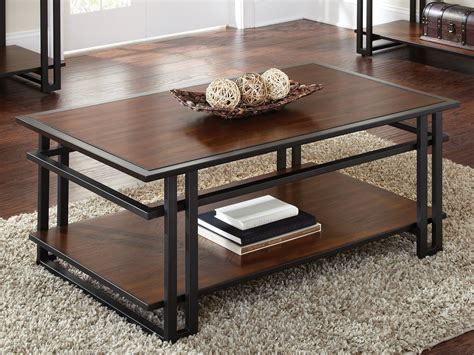 Rectangle Cherry Wood Coffee Table