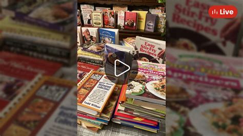 Whatnot Cookbooks Galore 2 Starts And Giveaways Livestream By