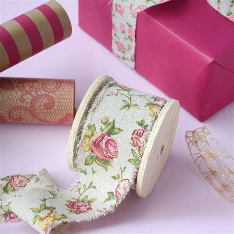 Our Vintage Inspired Ribbon Is On A Sweet Little Wooden Spool