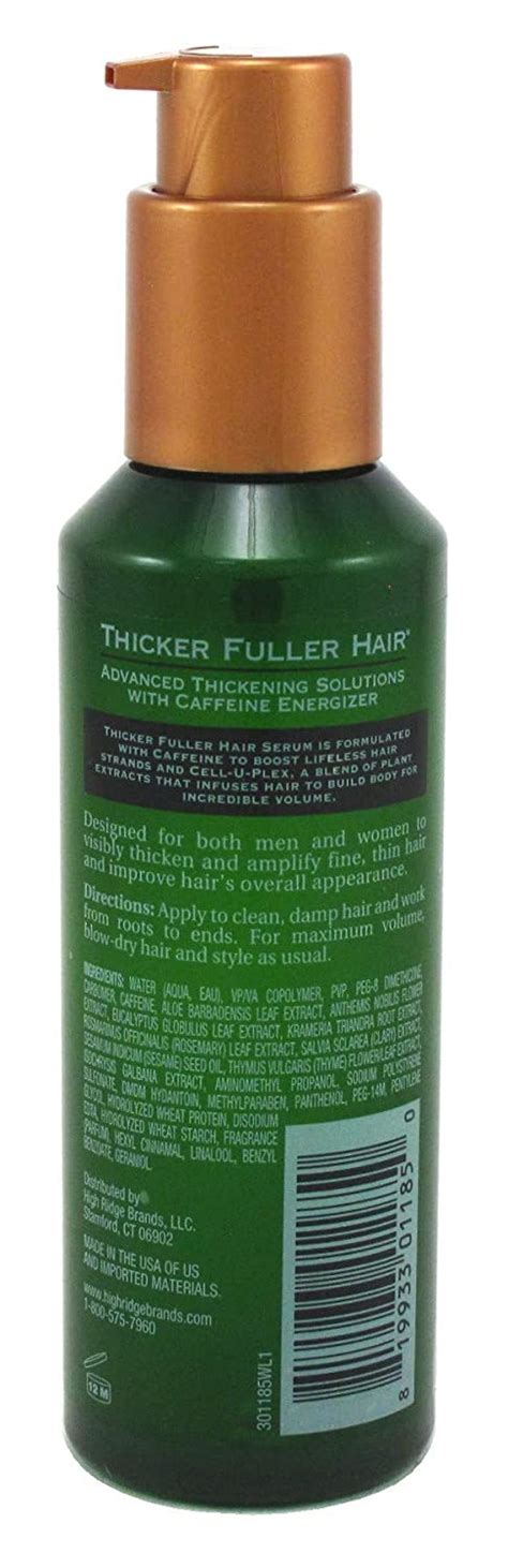 Thicker Fuller Hair Instantly Thick Serum 5oz Cell U Plex 3 Pack