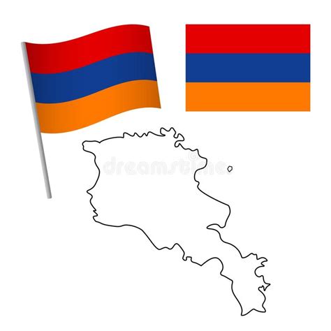 Armenia map. stock vector. Illustration of armenia, childish - 135855869