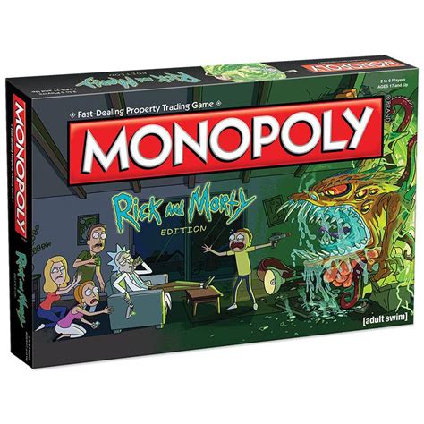 Monopoly Rick And Morty Edition Win002701 Mwave