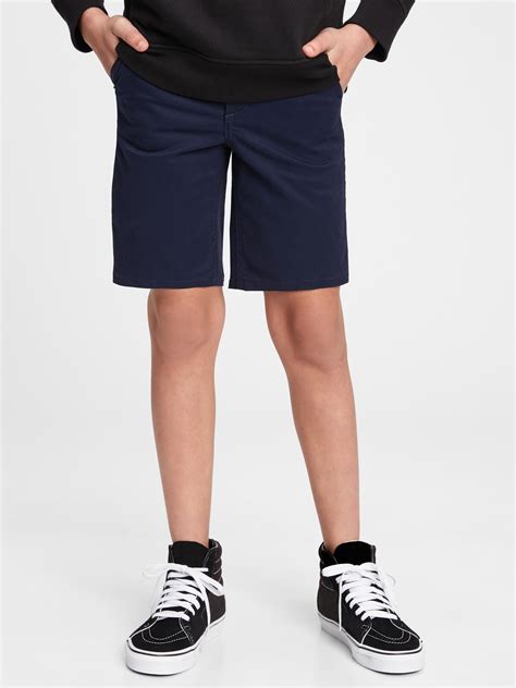 Kids Uniform Dressy Shorts With Washwell Gap