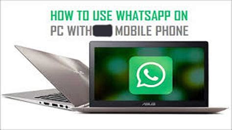 How To Connect Whatsapp On Mobile To PC Laptop Full Tutorial YouTube